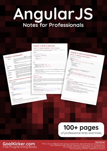 AngularJS book