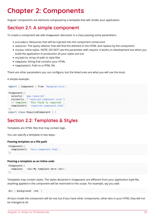 requestoptions angular 2 example Free Angular  Book 2