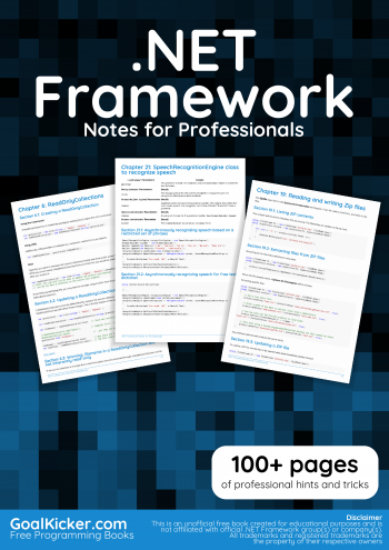 .NET Framework Book preview