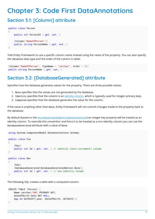 Entity Framework Example Page 2