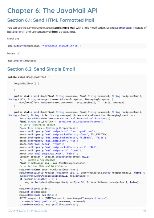 Java® EE Example Page 4