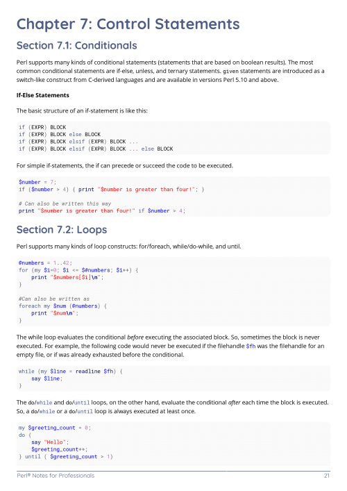 Perl® Example Page 1