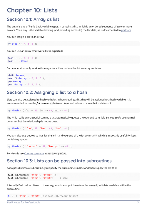 Perl® Example Page 2