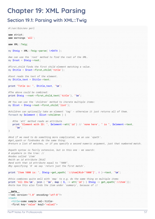 Perl® Example Page 4