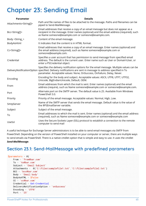 PowerShell® Example Page 3