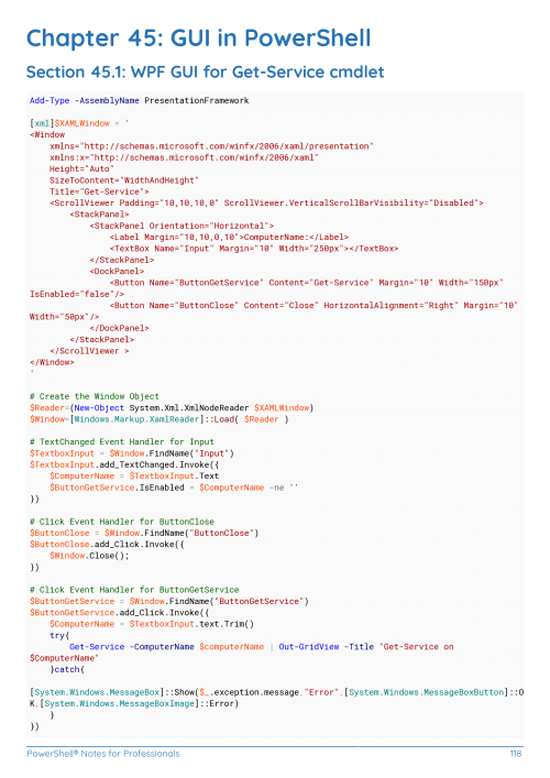 PowerShell® Example Page 4