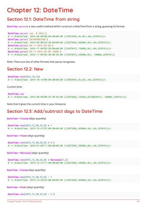 Ruby® Example Page 1