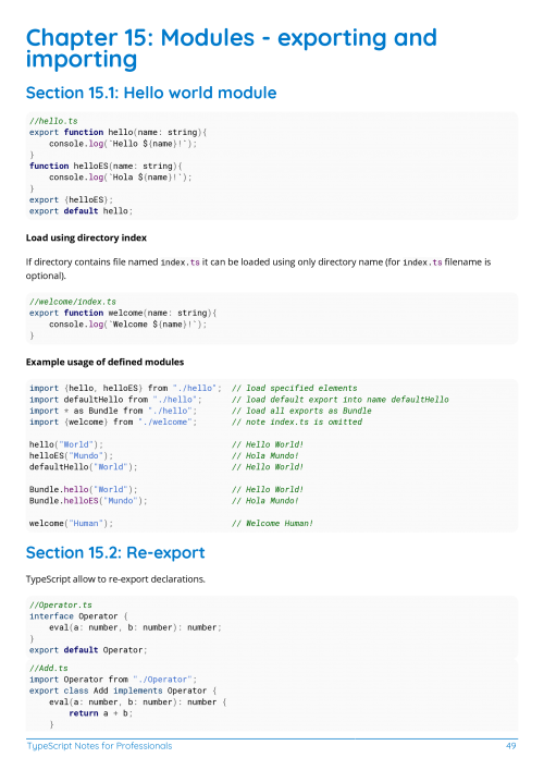TypeScript Example Page 4